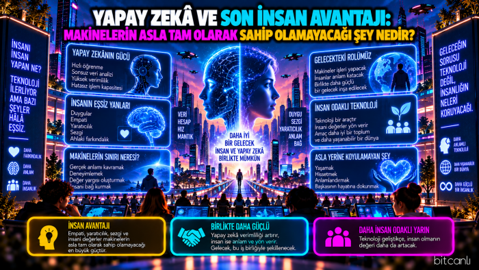 Yapay Zekâ ve Son İnsan Avantajı: Makinelerin Asla Tam Olarak Sahip Olamayacağı Şey Nedir?
